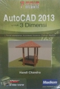 AutoCAD 2013 untuk 3 Dimensi