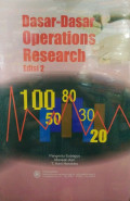 Dasar-dasar Operations Research