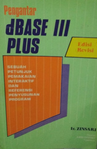 Pengantar dBase III Plus