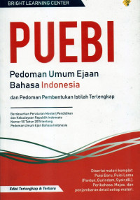 Image of PUEBI : Pedoman umum Ejaan Bahasa Indonesia dan Pedoman Pembentukan Istilah Terlengkap